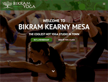 Tablet Screenshot of bikramkearnymesa.com